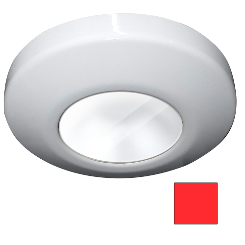 I2Systems Inc - i2Systems Profile P1100 1.5W Surface Mount Light - Red - White Finish