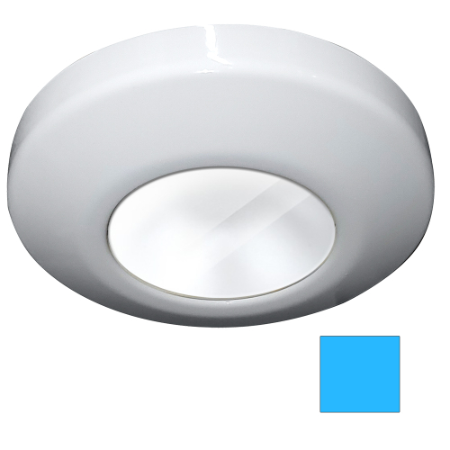 I2Systems Inc - i2Systems Profile P1100 1.5W Surface Mount Light - Blue - White Finish