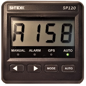 SI-TEX - SI-TEX SP-120 System w/Rudder Feedback &amp; Remote Mechanical Drive - 1983-93 Mercury IO/Volvo Diesel