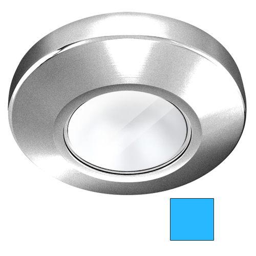 I2Systems Inc - i2Systems Profile P1100 1.5W Surface Mount Light - Blue - Brushed Nickel Finish