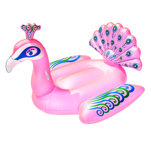Aqua Leisure - Aqua Leisure Aqua Flash Light Up Princess Peacock Ride-On Float - Pink