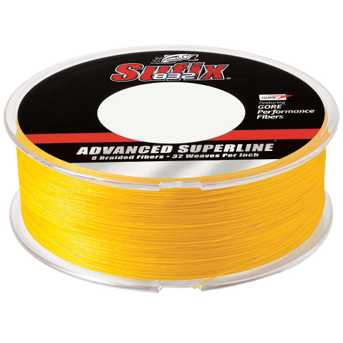 Sufix - Sufix 832&reg; Advanced Superline&reg; Braid - 10lb - Hi-Vis Yellow - 600 yds