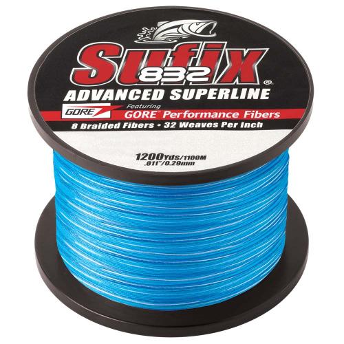 Sufix - Sufix 832&reg; Advanced Superline&reg; Braid - 6lb - Coastal Camo - 1200 yds