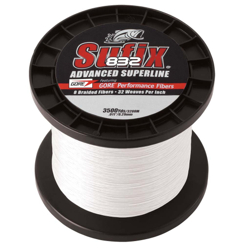 Sufix - Sufix 832&reg; Advanced Superline&reg; Braid - 6lb - Ghost - 3500 yds