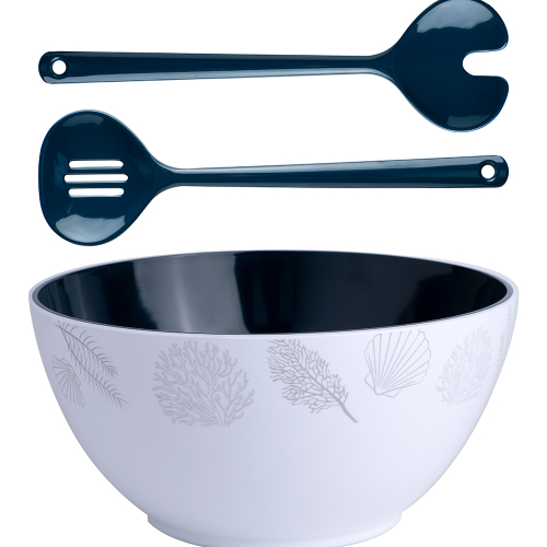 Marine Business - Marine Business Melamine Salad Bowl &amp; Servers - LIVING