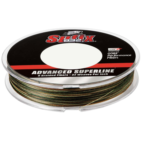 Sufix - Sufix 832&reg; Advanced Superline&reg; Braid - 8lb - Camo - 300 yds