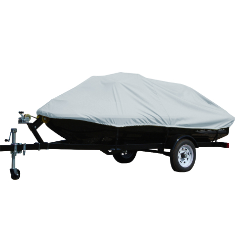 Carver by Covercraft - Carver Poly-Flex II Styled-to-Fit Cover f/3 Seater Personal Watercrafts - 142" X 48" X 48" - Grey