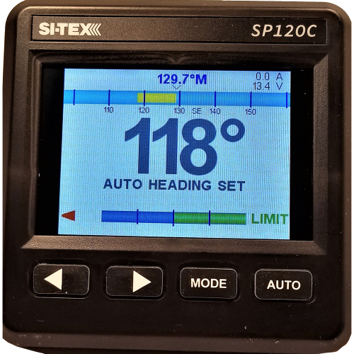 SI-TEX - SI-TEX SP-120 Color System w/RFB &amp; Remote Mechanical Drive 1994+ Mercury I/O, Volvo Gas