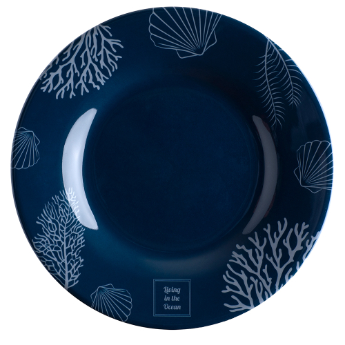 Marine Business - Marine Business Melamine Round Dessert Plate - LIVING - 7" Set of 6