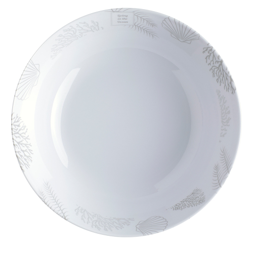 Marine Business - Marine Business Melamine Deep, Round Soup Plate - LIVING - 8.8" Set of 6