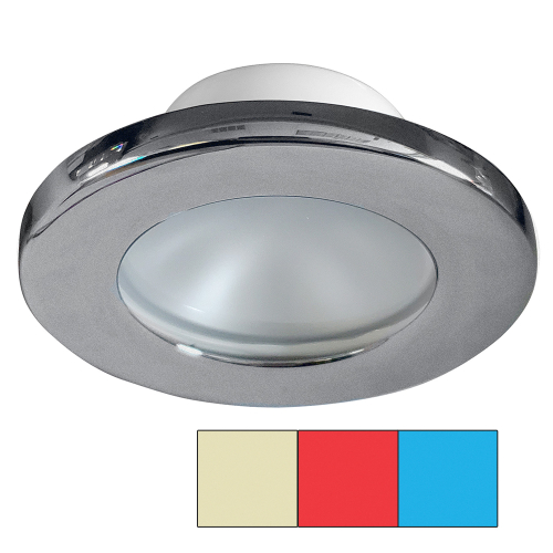 I2Systems Inc - i2Systems Apeiron A3120 Screw Mount Light - Red, Warm White &amp; Blue - Brushed Nickel
