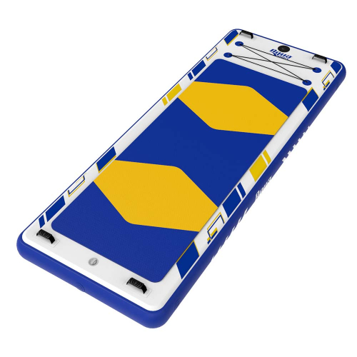 Aqua Leisure - Aqua Leisure 8&#39; x 3&#39; Inflatable Marine Deck/Yoga Mat