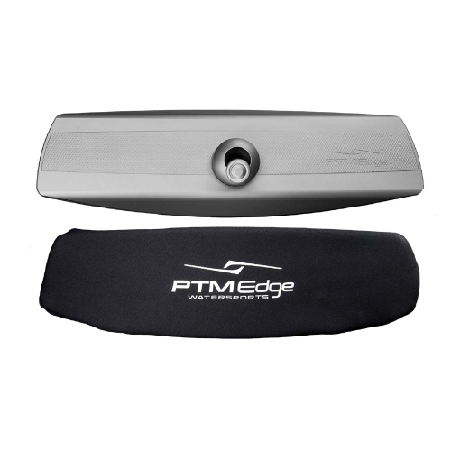 PTM Edge - PTM Edge VR-140 Elite Mirror &amp; Cover Combo - Titanium Grey