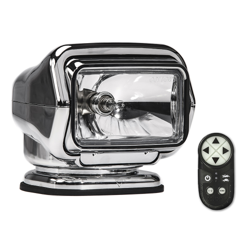 Golight - Golight Stryker ST Series Portable Magnetic Base Chrome Halogen w/Wireless Handheld Remote