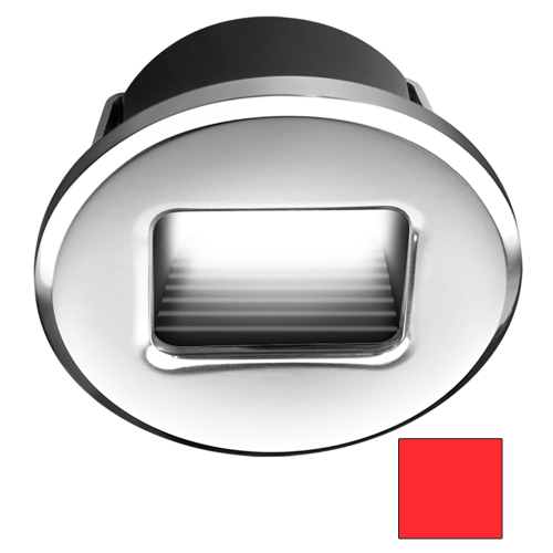 I2Systems Inc - i2Systems Ember E1150Z Snap-In - Polished Chrome - Round - Red Light