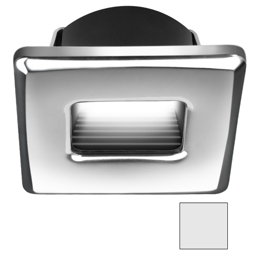 I2Systems Inc - i2Systems Ember E1150Z Snap-In - Polished Chrome - Square - Cool White Light