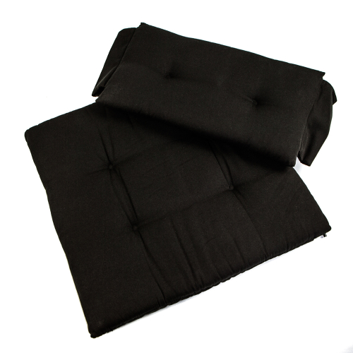 Whitecap - Whitecap Director&#39;s Chair II Replacement Seat Cushion Set - Black
