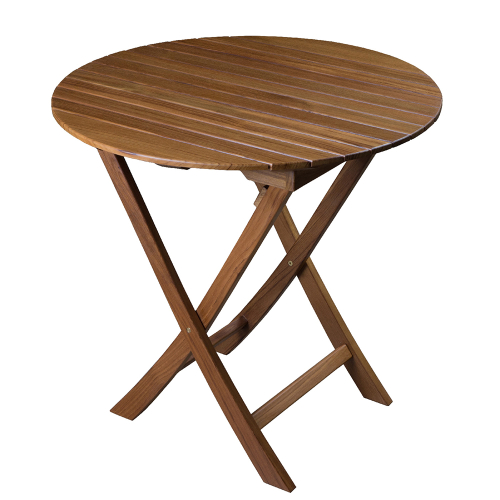 Whitecap - Whitecap Round Slat Table - Teak