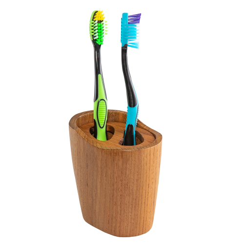 Whitecap - Whitecap Oval Toothbrush Holder (Oiled) - Teak