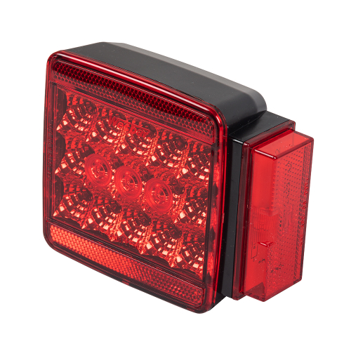 Wesbar - Wesbar LED Submersible Over 80" Combination Taillight Kit w/25' Wire Harness