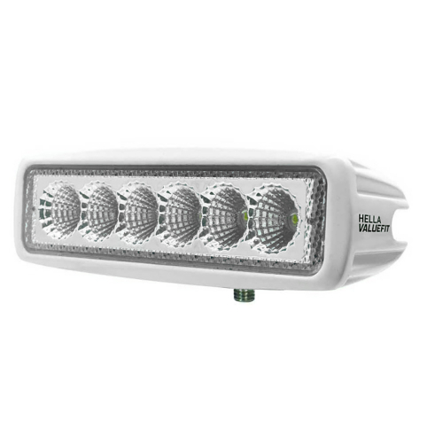 Hella Marine - Hella Marine Value Fit Mini 6 LED Flood Light Bar - White
