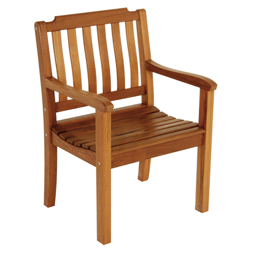 Whitecap - Whitecap Garden Chair w/Arms - Teak