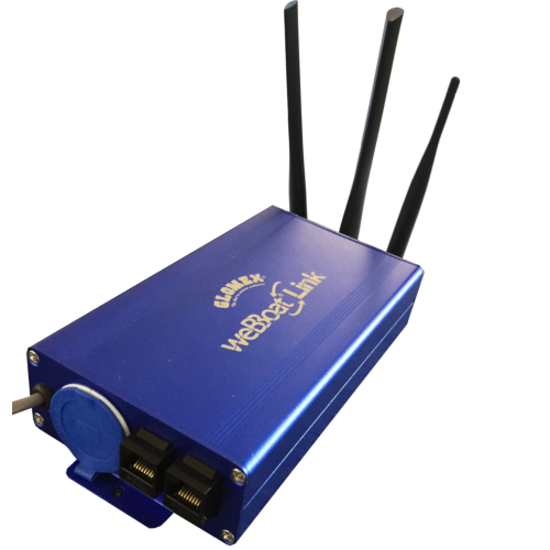 Glomex Marine Antennas - Glomex WeBBoat&reg; Link Single SIM 4G/WiFi Indoor Unit Coastal &amp; Ocean Internet System f/North America