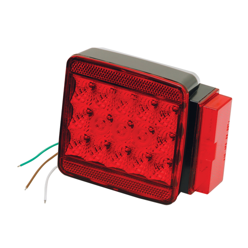 Wesbar - Wesbar LED Right Roadside Submersible Taillight - Over 80" - Stop/Turn