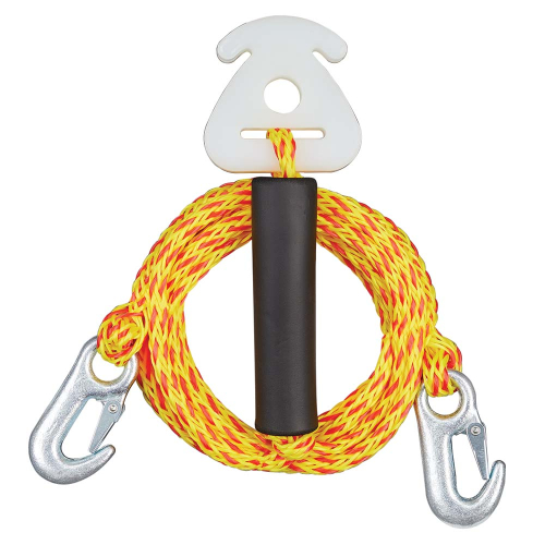 Full Throttle - Full Throttle 8&#39; Ski/Tube Tow Harness - Yellow/Orange