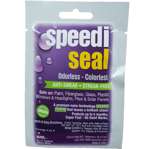 Flitz - Flitz Speedi Seal 8" x 8" Towelette Packet