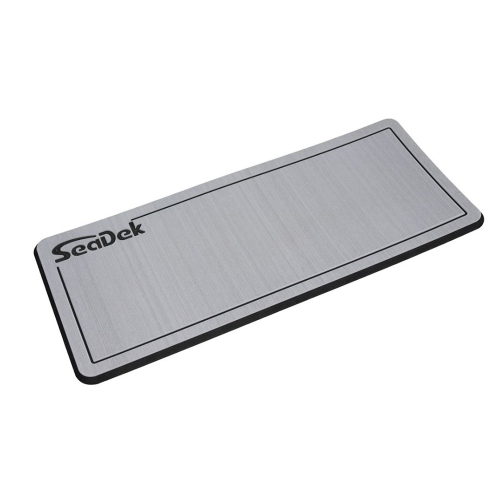 SeaDek - SeaDek Dual Density Helm Pad - 16" x 39" 20mm - Large - Storm Gray/Black w/Routed SD Logo