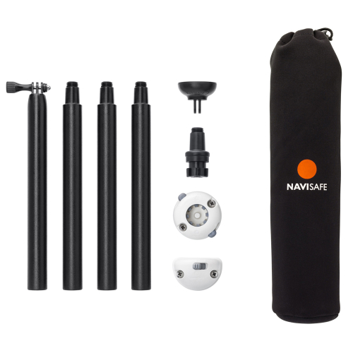 Navisafe - Navisafe Navimount Pole Pack Includes Pole & Mounts (Lights Not Included)