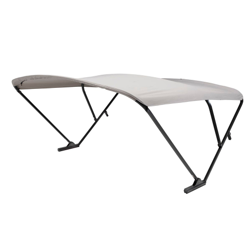 SureShade - SureShade Power Bimini - Black Anodized Frame - Grey Fabric