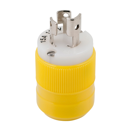 Marinco - Marinco Locking Plug - 15A, 125V - Yellow