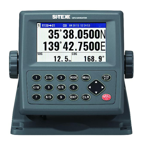 SI-TEX - SI-TEX GPS-915 Receiver - 72 Channel w/Large Color Display