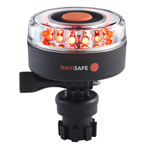 Navisafe - Navisafe Navilight All-Red 5 Mode 360&deg; 2NM w/Navimount Base