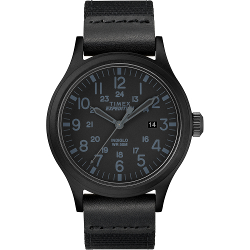 Timex - Timex Expedition&reg; Scout 40mm - Black - Fabric Strap Watch