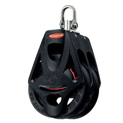 Ronstan - Ronstan Series 55 BB Orbit Block, Double Becket Swivel