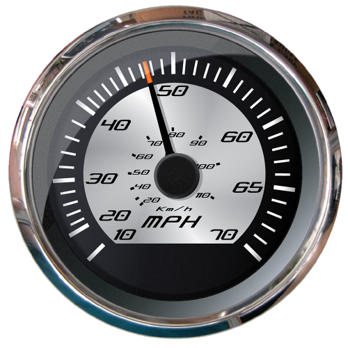 Faria Beede Instruments - Faria Platinum 4" Speedometer - 70 MPH (Pitot)