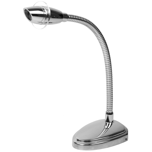 Sea-Dog - Sea-Dog Deluxe High Power LED Reading Light Flexible w/Touch Switch - Cast 316 Stainless Steel/Chromed Cast Aluminum