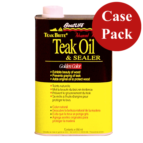BoatLIFE - BoatLIFE Teak Brite&reg; Advanced Formula Teak Oil - 32oz *Case of 12*