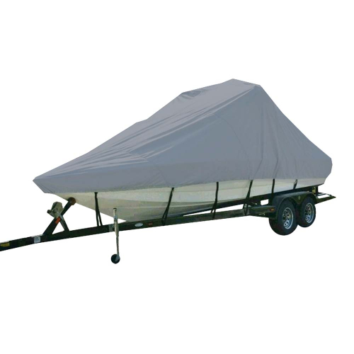 Carver by Covercraft - Carver Sun-DURA&reg; Specialty Boat Cover f/21.5' Sterndrive V-Hull Runabout/Modified Boats - Grey