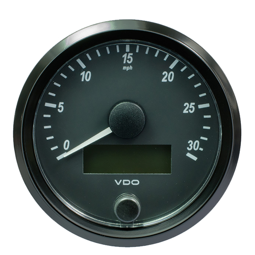 VDO - VDO SingleViu 80mm (3-1/8") Speedometer - 30 MPH