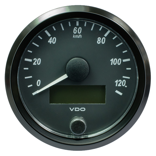 VDO - VDO SingleViu 80mm (3-1/8") Speedometer - 160 MPH