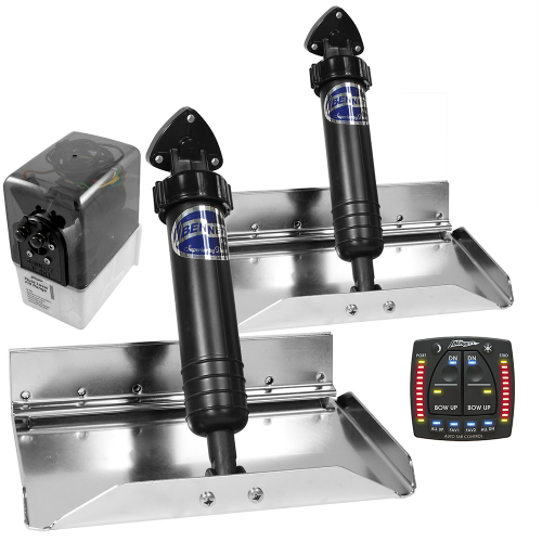 Bennett Marine - Bennett Marine 12x9 Performance Sport Tab System