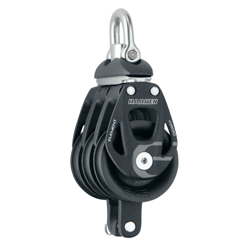 Harken - Harken 45mm Triple Element Block w/ Swivel &amp; Becket