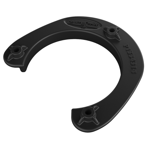 Mate Series - Mate Series Plastic Rod &amp; Cup Holder Backing Plate f/Round Rod/Cup Only f/3-3/4" Holes