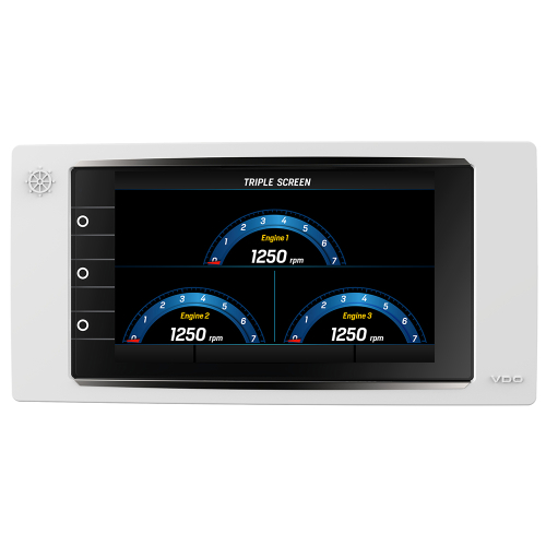 Veratron - Veratron 7" AcquaLink&reg; Multifunction TFT Display - 12/24V - 800 x 480 Resolution - White