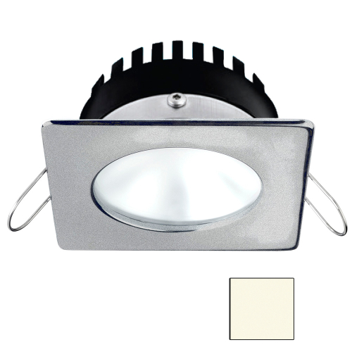 I2Systems Inc - i2Systems Apeiron PRO A506 - 6W Spring Mount Light - Square/Round - Neutral White - Brushed Nickel Finish