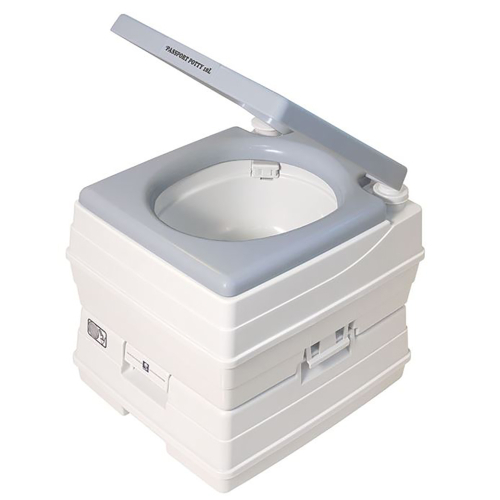 Dock Edge - Dock Edge Passport Potty Portable Toilet - Grey - 18L